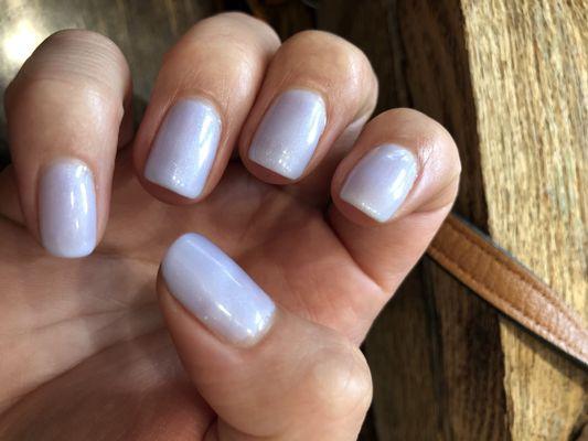 Light Lavender Nails !