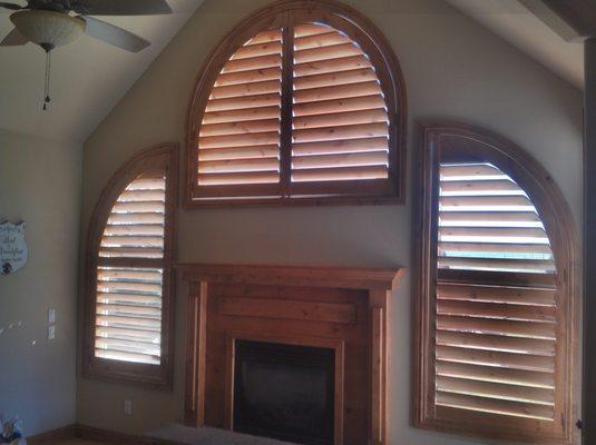 Knotty Alder Shutters