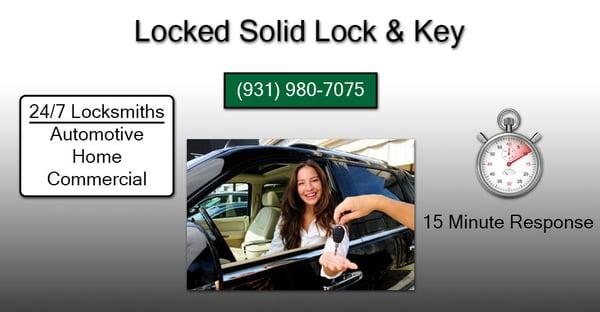 Locked Solid Lock & Key