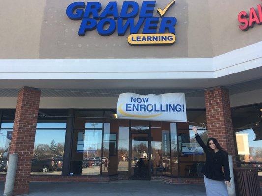 First day of officially opening in the Giant Eagle Plaza: April 2019