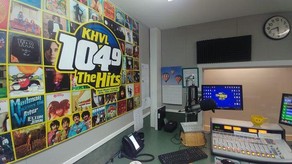 KHVL 104.9 The Hits studio