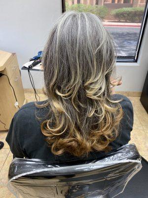 The beautiful do from Jacqueline at Xpressions, Henderson, NV!