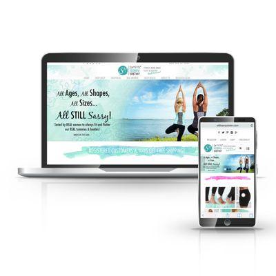 Responsive e-commerce website with high end custom graphics - St. Petersburg, FL