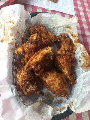 Super yummy Cajun wings