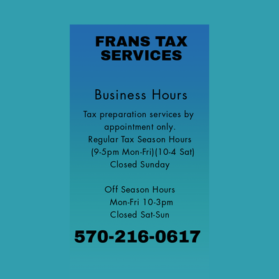 FTS Business Hours.