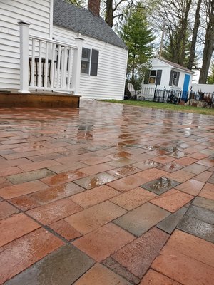 Concord NH BRICK PATIO