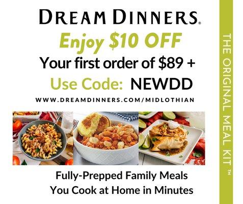 New Guests save $10!  Coupon code NEWDD