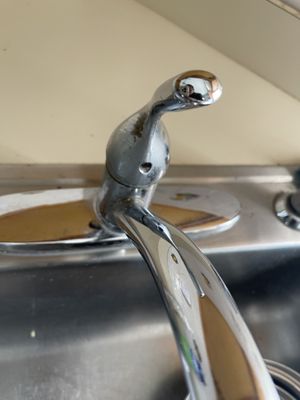 Dirty faucet