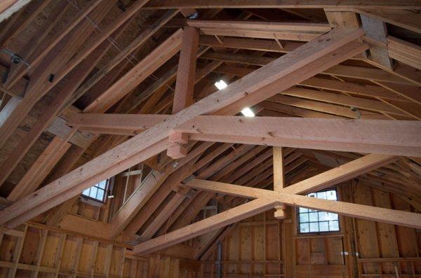 garage truss structure