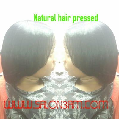 natural hair styling