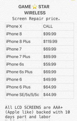 GSW new special Iphone LCD screen Replacement Super low prices.