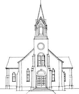 Original architectural sketch.