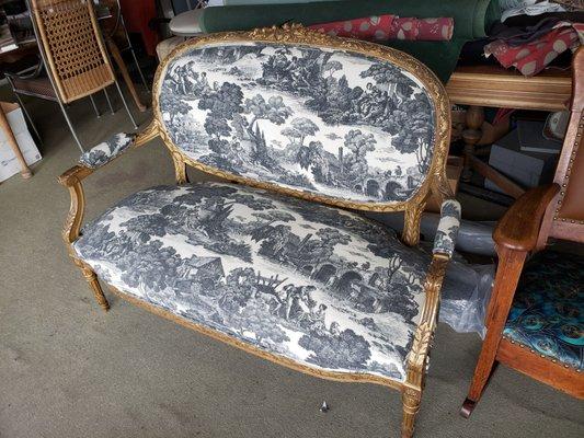 Freshly Reupholstered