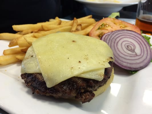 Grilled Wagyu Beef Cheeseburger