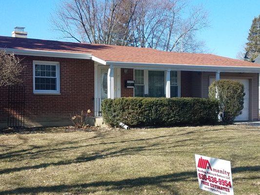 New roof in Montgomery, Illinois