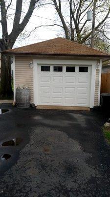 Old garage turned new