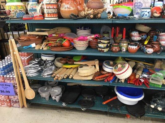 Need a bean mashed? Tortilla press? Hot chocolate mixer? Molcajete or comal?