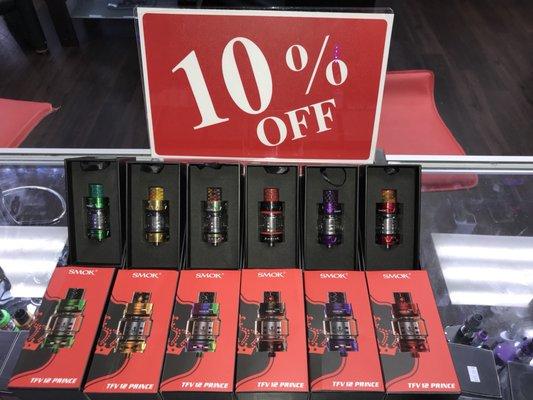 Get your 10% off latest smok Heads