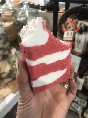 Candy Cane Lane soap my favorite!