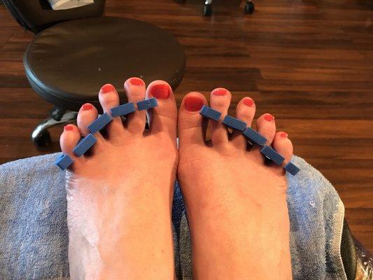 Pretty toes!