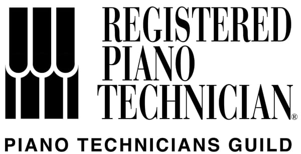 Registered Piano Technician, Piano Technicians Guild for over 30 years.