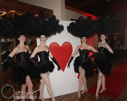 The Oklahoma Showgirls at private party