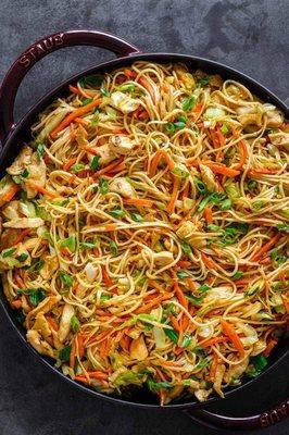 Chicken noodles