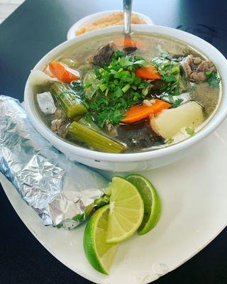 The best caldo de res in East Dallas