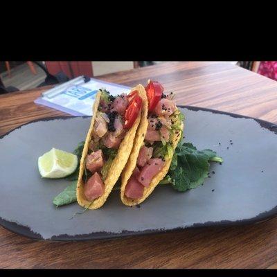 Tuna tacos