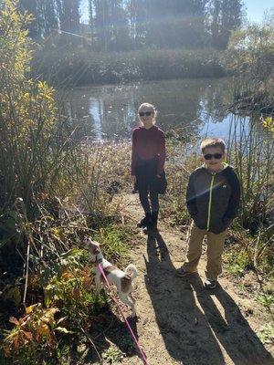 Pinto Lake Park, my children and my dog