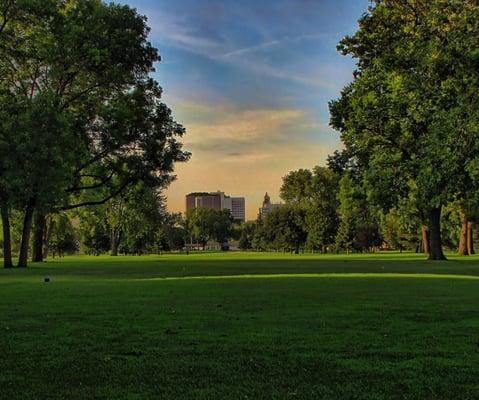 18th tee, Soldiers Field Golf Course