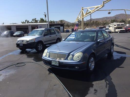 Fleet/ dealer routine maintenance washing