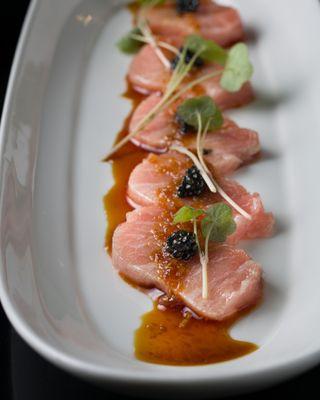 Toro Sashimi with Siberian Caviar