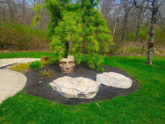 Decorative boulders brought back to origninal Glory!