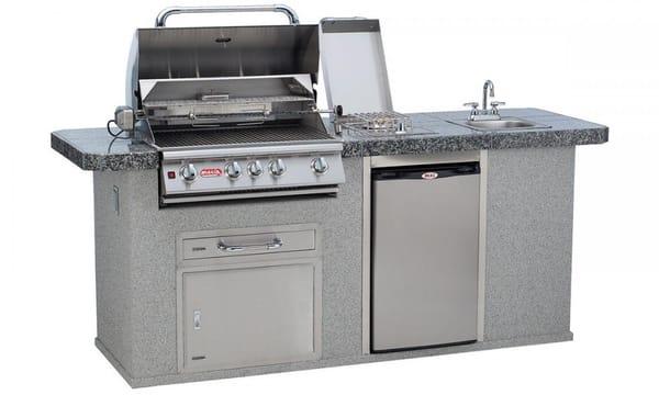 Complete your backyard paradise with our line of Bull BBQ outdoor kitchens & Primo ceramic grills