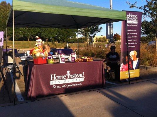 Our staff participates in the Alzheimer's Walk every year!