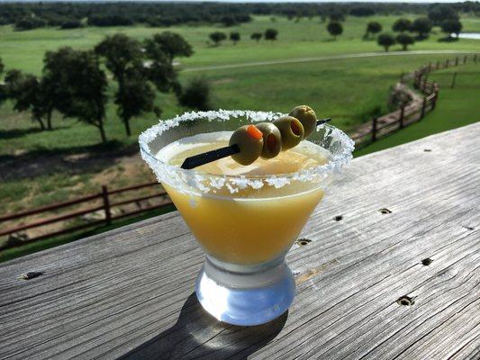 The Tee Box-Tini - Texas made famous martini with a Hideout Spin