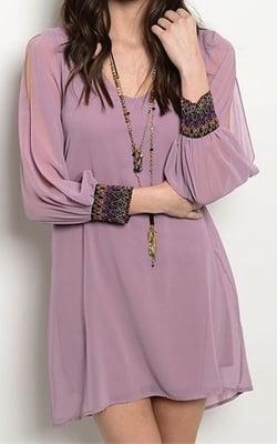 Lavender Dress $21.99