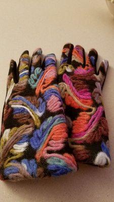 My favorite new gloves from Silver Silk & Beads.