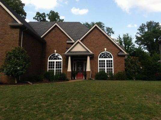 Residence with window tint installed