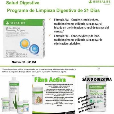 Programa de limpieza digestiva