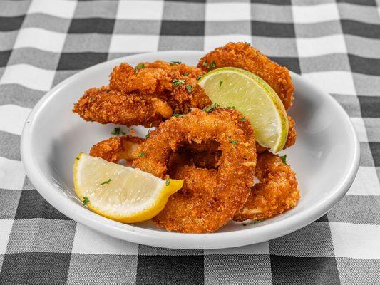 Order some fried calamari while you wait for your meal