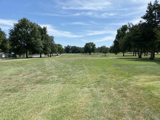 Hole 2 fairway