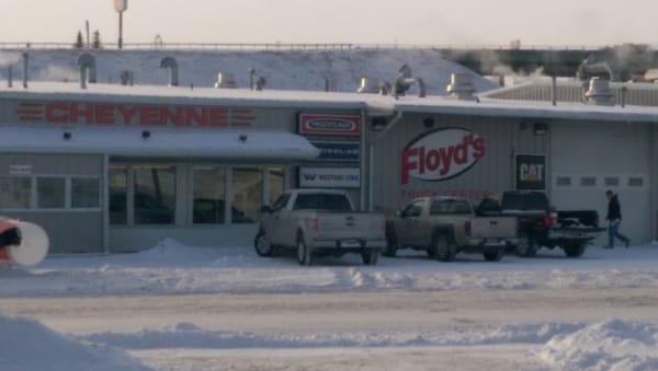 The front of Floyd's truck center in Cheyenne WY