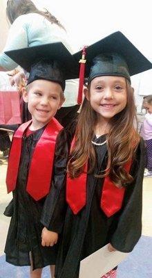 Graduation for our Kinder Prep class