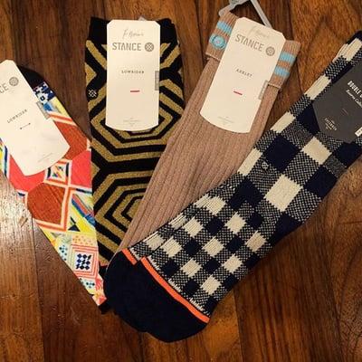 We carry the popular sock brand Stance in Men's and Women's styles.