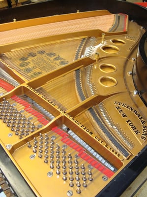 Rebuilt Steinway grand model 'O'.