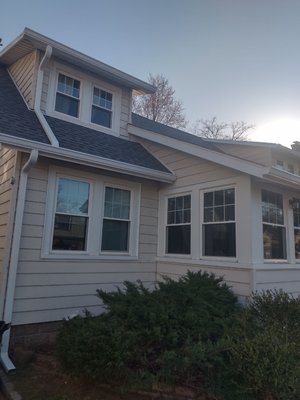 Brand new roof makes our house look brand new