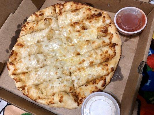 Amazing cheese breadsticks!