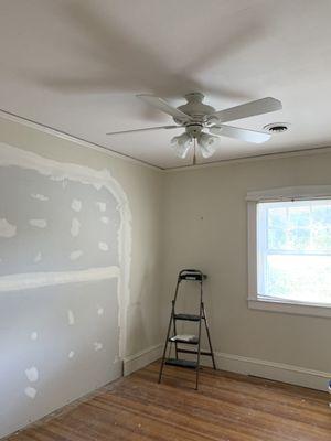 Drywall finishing and painting